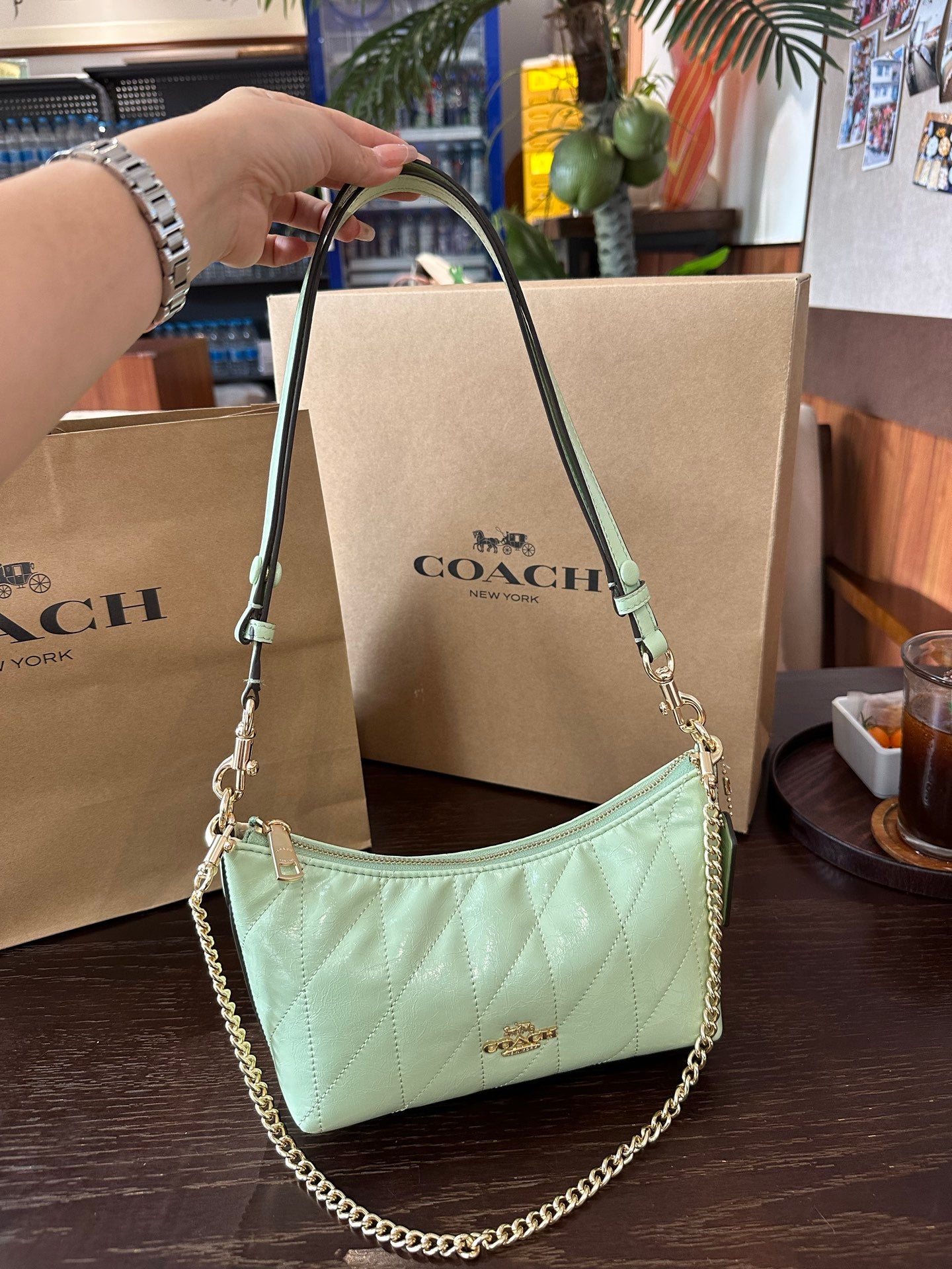 Bolso COACH CC-014 (24.5*13*9cm)