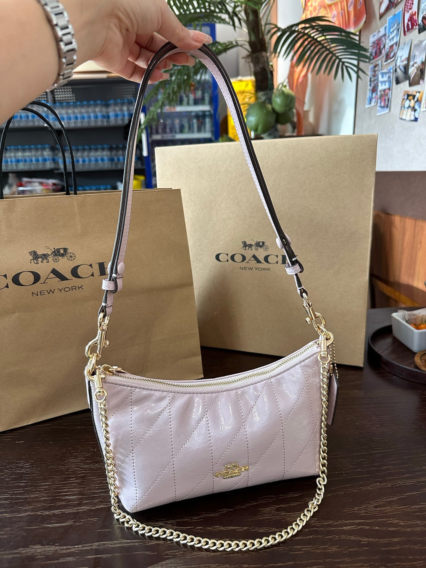 Bolso COACH CC-016 (24.5*13*9cm)
