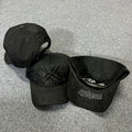 Gorra Dandy Cruz Minimalista Negra