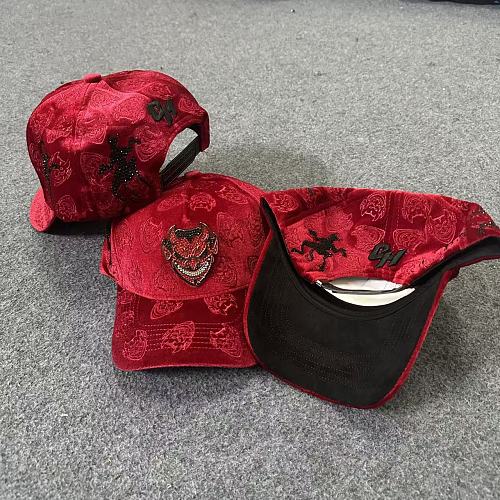 Gorra Dandy Diablo Rojo Floral