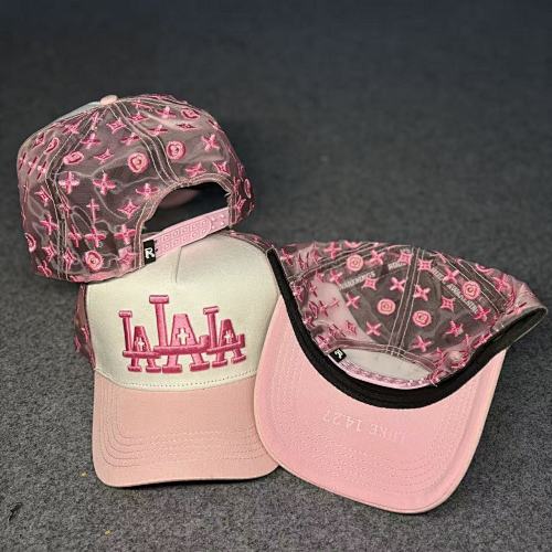 Gorra Dandy LA Monogram Rosa