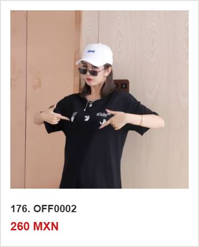 Playera OFF-WHITE OFF0002