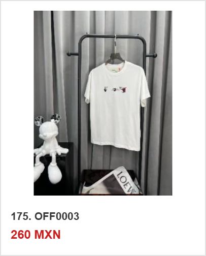Playera OFF-WHITE OFF0003