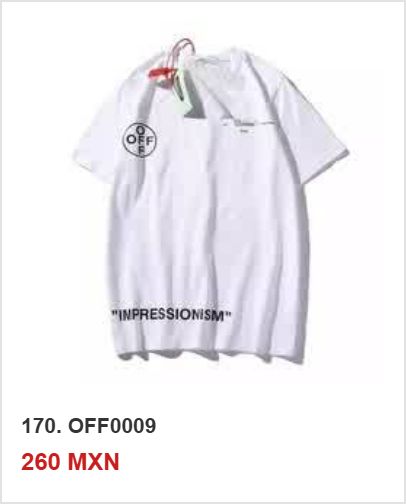 Playera OFF-WHITE OFF0009