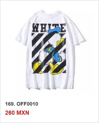 Playera OFF-WHITE OFF0010
