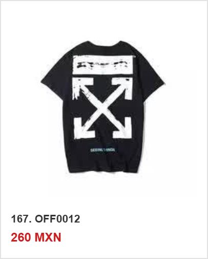 Playera OFF-WHITE OFF0012
