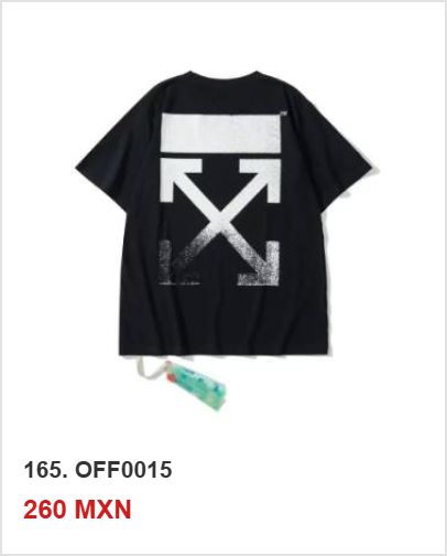 Playera OFF-WHITE OFF0015