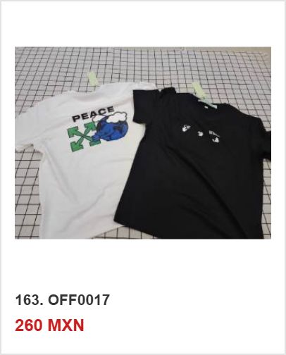 Playera OFF-WHITE OFF0017