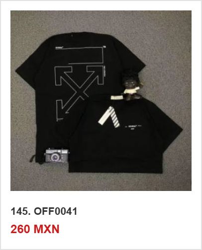 Playera OFF-WHITE OFF0041