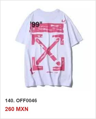 Playera OFF-WHITE OFF0046
