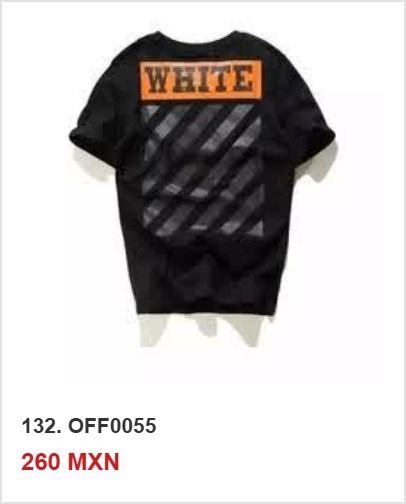 Playera OFF-WHITE OFF0055