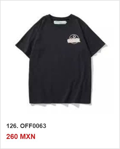 Playera OFF-WHITE OFF0063