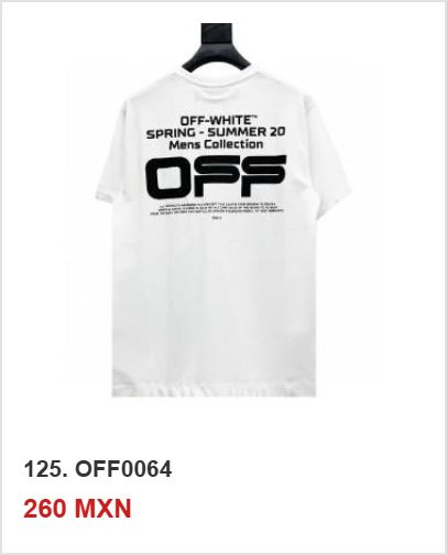 Playera OFF-WHITE OFF0064