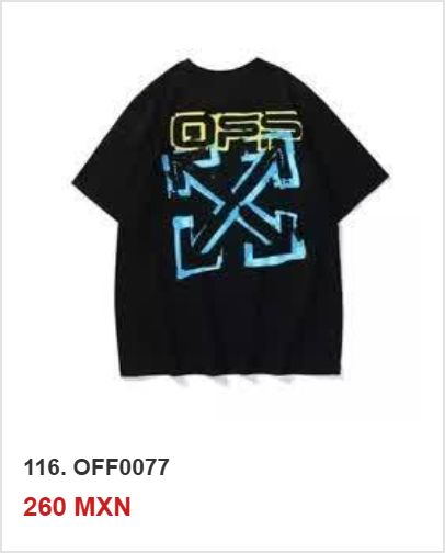 Playera OFF-WHITE OFF0077