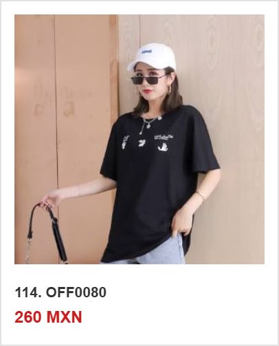 Playera OFF-WHITE OFF0080