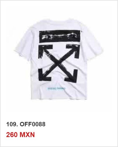 Playera OFF-WHITE OFF0088