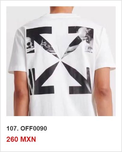 Playera OFF-WHITE OFF0090