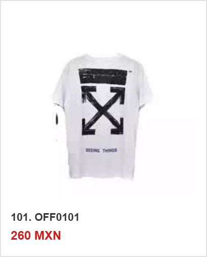 Playera OFF-WHITE OFF0101