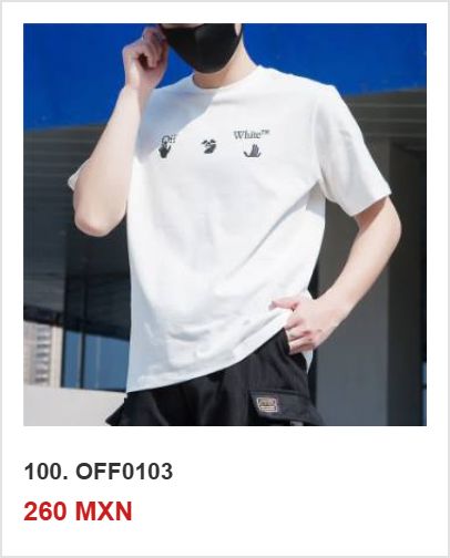 Playera OFF-WHITE OFF0103