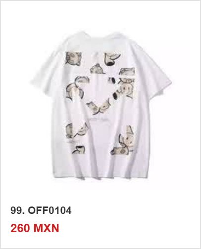Playera OFF-WHITE OFF0104