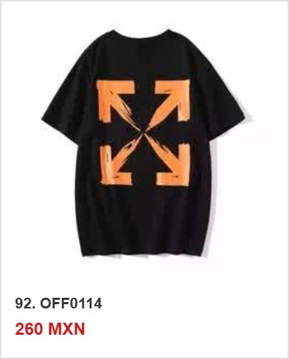 Playera OFF-WHITE OFF0114