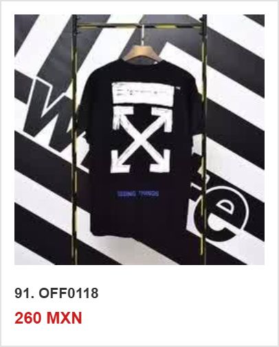 Playera OFF-WHITE OFF0118