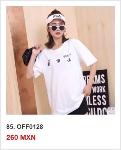 Playera OFF-WHITE OFF0128