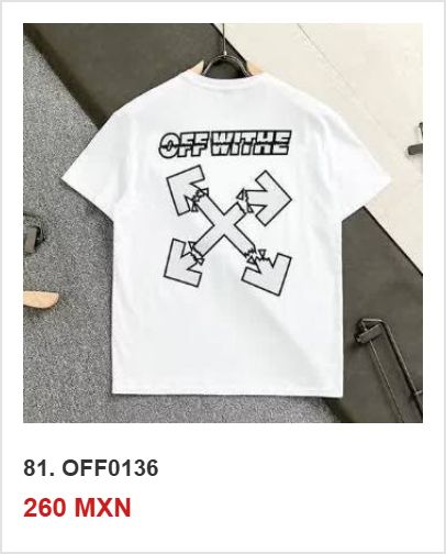 Playera OFF-WHITE OFF0136
