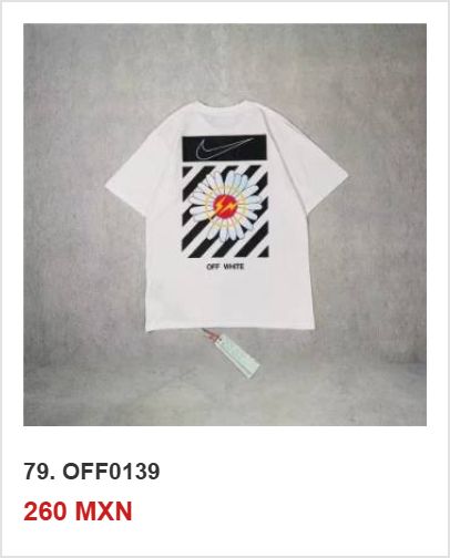 Playera OFF-WHITE OFF0139
