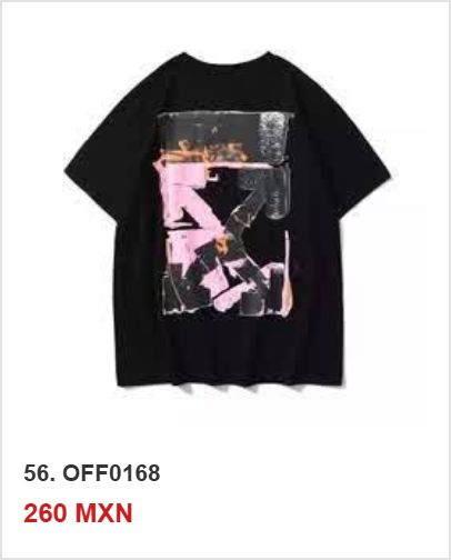 Playera OFF-WHITE OFF0168