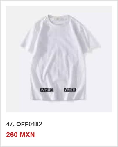 Playera OFF-WHITE OFF0182