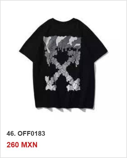 Playera OFF-WHITE OFF0183