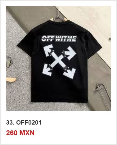 Playera OFF-WHITE OFF0201