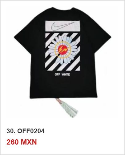 Playera OFF-WHITE OFF0204