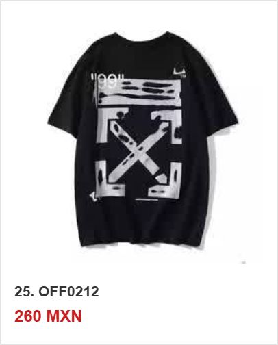 Playera OFF-WHITE OFF0212
