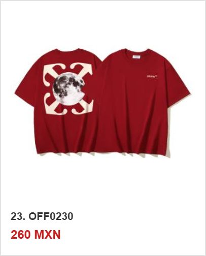 Playera OFF-WHITE OFF0230