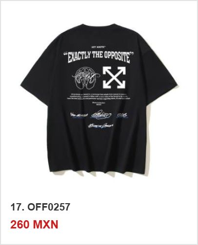 Playera OFF-WHITE OFF0257