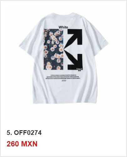 Playera OFF-WHITE OFF0274