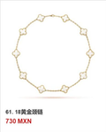 Collar trébol Oro Amarillo #61