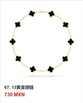 Collar trébol Oro Amarillo #67