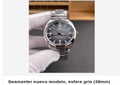 Reloj Omega Seamaster nuevo modelo, esfera gris (38mm)