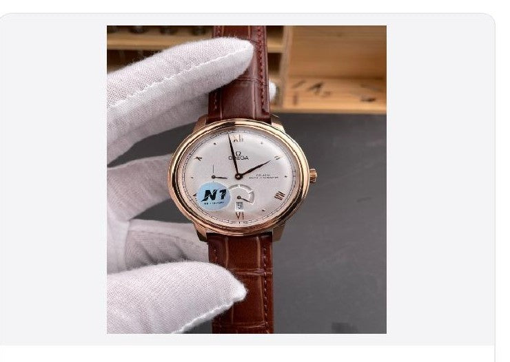 Reloj Omega De Ville Co-Axial, nuevo modelo elegante (39.5mm)