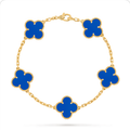 Pulsera trébol Oro Amarillo 11