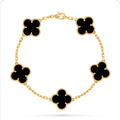 Pulsera trébol Oro Amarillo 3