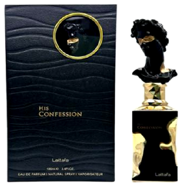 Lattafa His Confession Eau De Parfum Para Hombre 100 mL