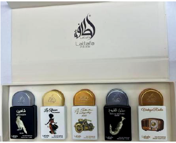 Lattafa 20 mL + 5pcs